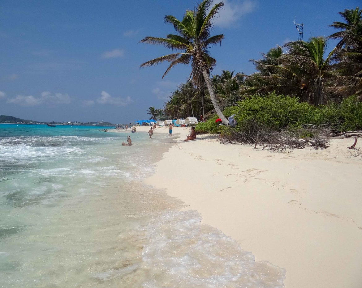 praia de johnny cay em san andres