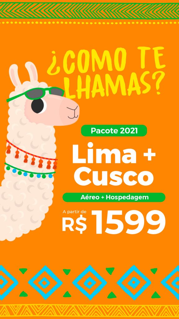 Pacote Promoção Lima Cusco 2021